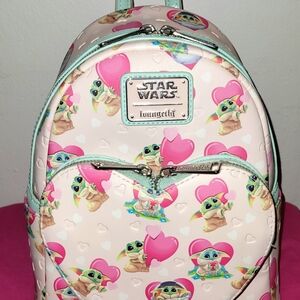 Loungefly Star Wars Backpack - Pink and Mint